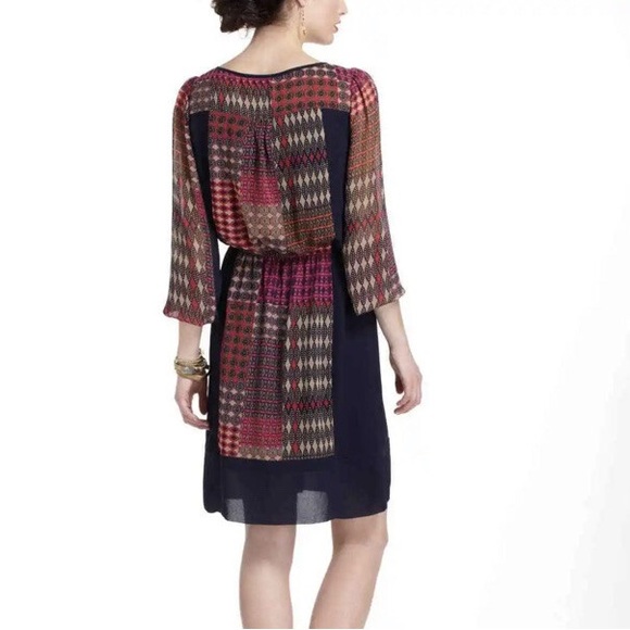 Maeve Anthropologie Womens Rosalie Peasant Dress - Picture 2 of 8